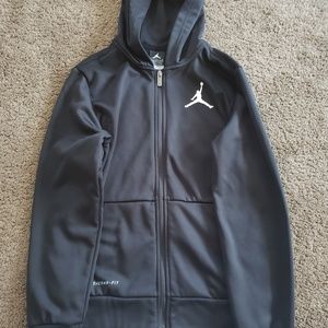 Nike Air Jordan Boys Therma Fit Hoodie Jacket